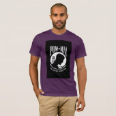 捕虜MIAアメリカ軍隊英雄捕虜 Tシャツ (正面フル)