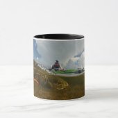 捕食動物のRedfishのマグ マグカップ (中央)