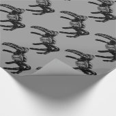 捕食動物 ラッピングペーパー (角)