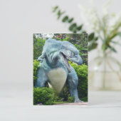 捕食恐竜はがき ポストカード (スタンド正面)