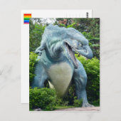 捕食恐竜はがき ポストカード (正面/裏面)