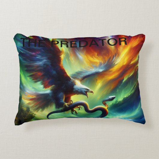 捕食者と獲物» アクセントクッション (正面)
