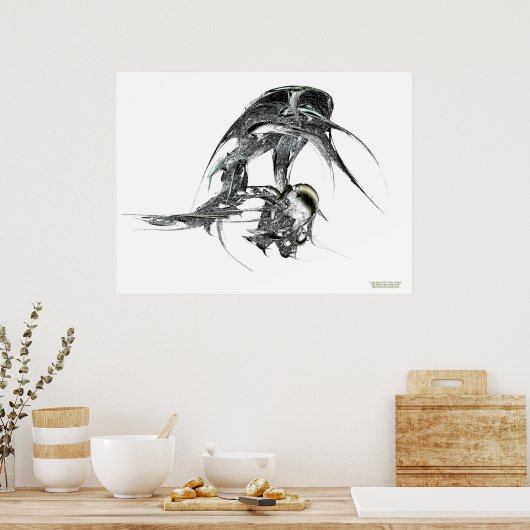 捕食者と獲物 ポスター (キッチン)