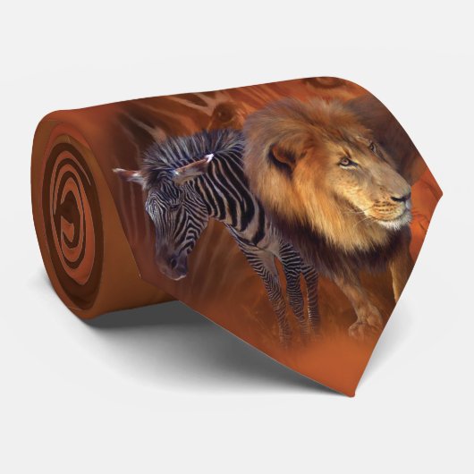 捕食者及び犠牲の芸術のタイ ネクタイ (ロール)
