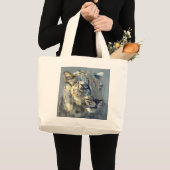 捕食者II ラージトートバッグ (正面(商品))