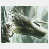 捕鯨フリースブランケット フリースブランケット (正面(横))