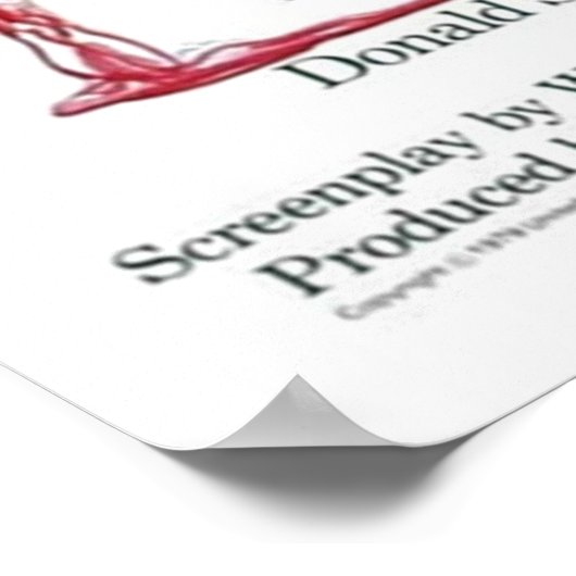 捕鯨者の体侵入 ポスター (角)