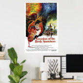 捕鯨者の体侵入 ポスター (ホームオフィス)