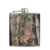 捜すか、または採取する森林木の迷彩柄のカムフラージュの自然 フラスク (正面)