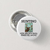 捜すこと。 小さい陰茎を搭載する人がたくましい男性をいかに感じるか 缶バッジ (正面&裏面)