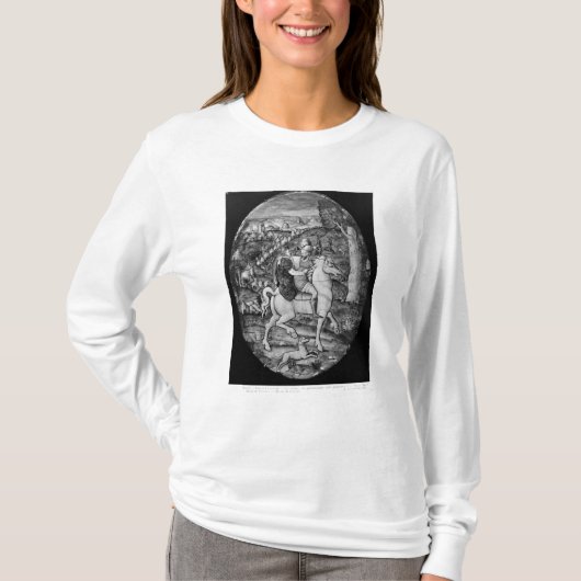 捜すこと Tシャツ (正面)