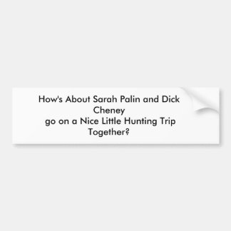 捜すバンパーステッカー バンパーステッカー