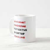 捜査記者素晴らし コーヒーマグカップ (正面左)