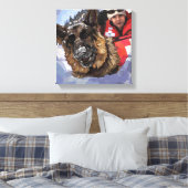 捜索救助 キャンバスプリント (インサイチュ (寝室))