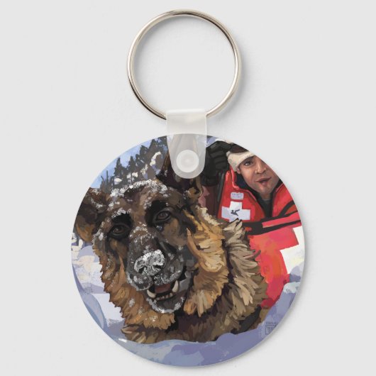 捜索救助 キーホルダー (正面)