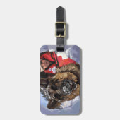 捜索救助 ラゲッジタグ (正面縦)