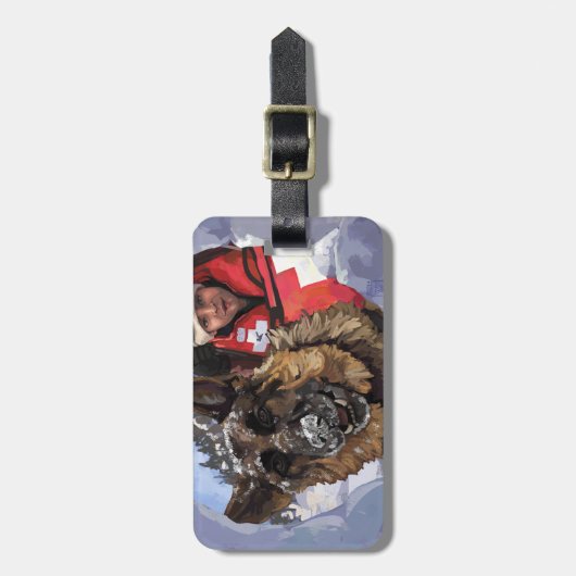 捜索救助 ラゲッジタグ (正面縦)