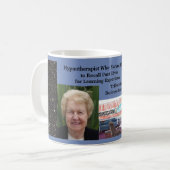 捧げ物のマグ: Hypnotherapistドロレスの大砲 コーヒーマグカップ (正面左)