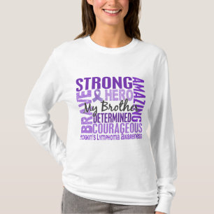 捧げ物の正方形の兄弟のHodgkinsのリンパ腫 Tシャツ