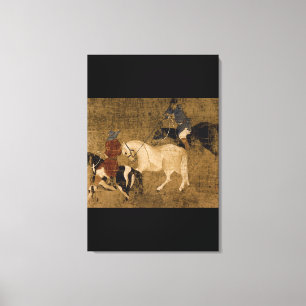 捧げ物Horses',の未知のartist_The東洋 キャンバスプリント