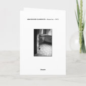 捨てられたグムーブーツのカード カード (裏面)