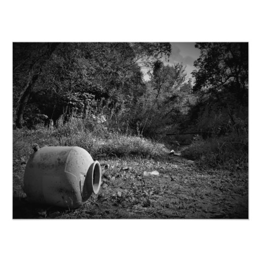 「捨てられた土地に」 フォトプリント            (正面)