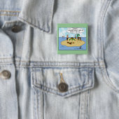 捨てられた島のおもしろいな漫画Woodturner 缶バッジ (インサイチュ)