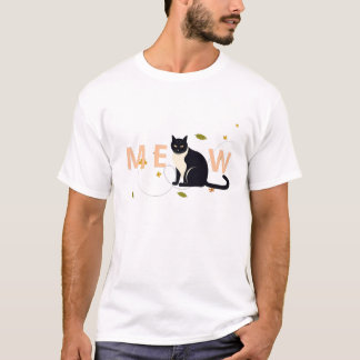 捨てられた猫の素朴な物語|過去記事 Tシャツ