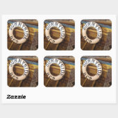 捨てられた砲撃の古い生命の保存者 スクエアシール (シート)