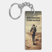 捨てられた調和。音楽は後を追 キーホルダー (正面左)