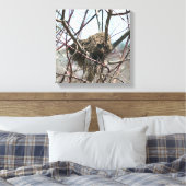 捨てられた鳥の巣春 キャンバスプリント (インサイチュ (寝室))