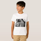 捨てられた2階建て住宅 Tシャツ (正面フル)