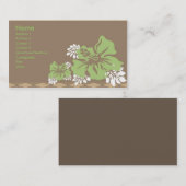 捨てられた 名刺 (正面/裏面)