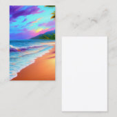 捨てビーチ砂波サニー 名刺 (正面/裏面)