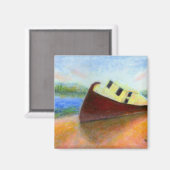 捨てボート磁石 マグネット (正面/裏面)