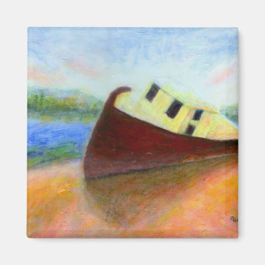 捨てボート磁石 マグネット (正面)