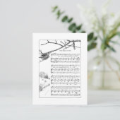 捨て巣の秋 ポストカード (スタンド正面)