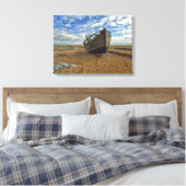 捨て木魚釣り船 |ダンジェネス キャンバスプリント (インサイチュ (寝室))