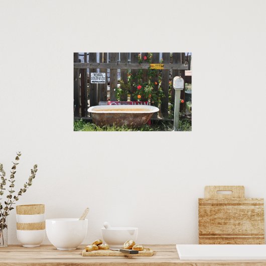 捨て浴槽 ポスター (キッチン)