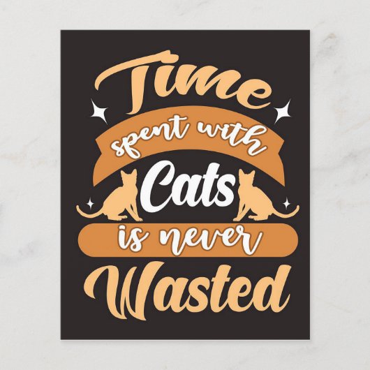 捨て猫 |かわいい猫 チラシ (正面)