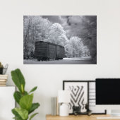 捨て箱車 ポスター (ホームオフィス)