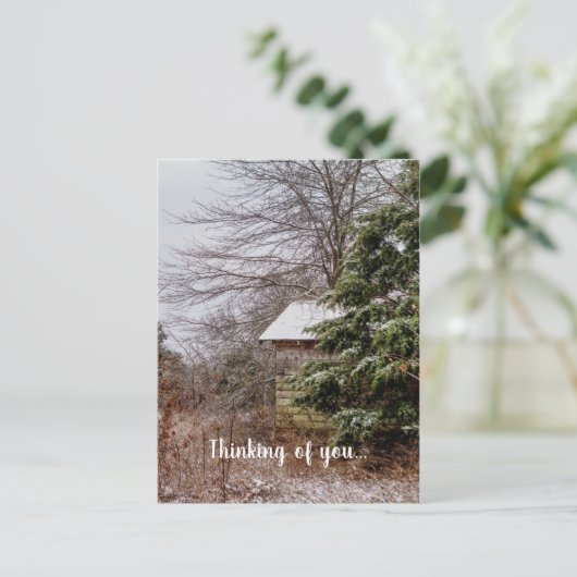 捨て考えるた上屋のはがき ポストカード (スタンド正面)