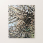 捨て鳥の巣自然 ジグソーパズル (縦)