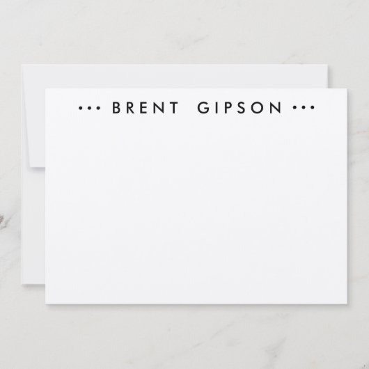 据え置き型ノートカード ノートカード (正面)