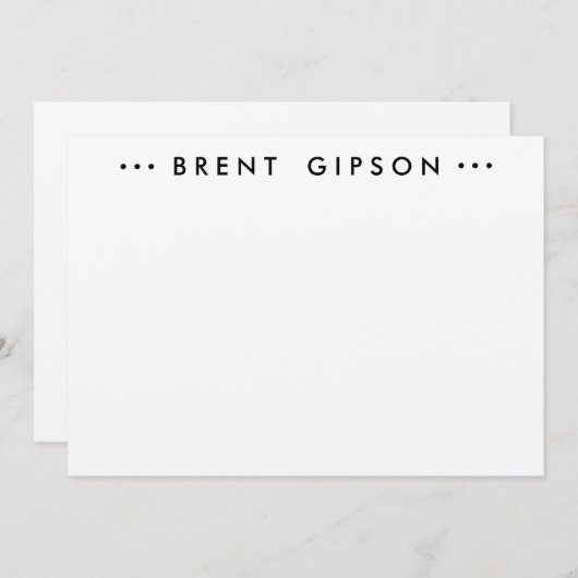 据え置き型ノートカード ノートカード (正面/裏面)