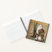 据え置き手帳ルールド紙 ノートブック (内部)