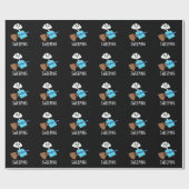 掃きおもしろい出す眠るブロムプンダークBG ラッピングペーパー (フラット)