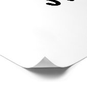 掃引歯おもしろい歯槽 ポスター (角)