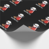 掃引薬おもしろい剤プリン ラッピングペーパー (角)