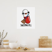 掃引薬おもしろい剤プンダークBG ポスター (キッチン)